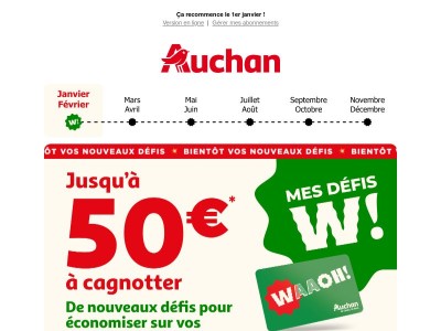 Bientôt vos nouveaux défis, sélectionnez-les vite !