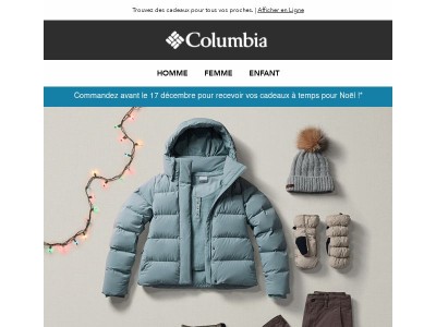 Des cadeaux pensés pour les amateurs d'outdoor 🎁