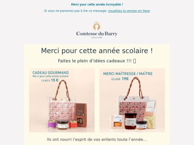 Nos idées cadeaux pour dire MERCI🎁