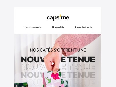 ✨ Nos cafés changent de tenue, mais pas de goût !