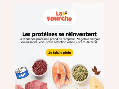 Les protéines ne sont pas que dans le poulet 🍗