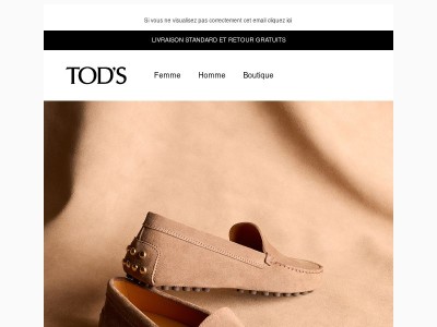 Exclusivité en ligne : le mocassin Gommino Metal Dots