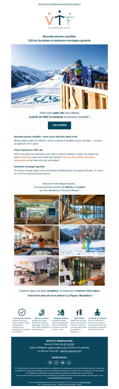 Cet hiver, plongez dans le grand ski à La Plagne-Montalbert ❄️