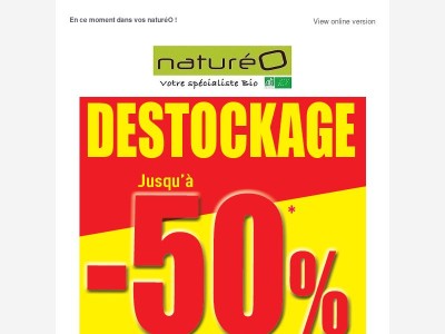 Jusqu'à -50% de réduction !!!
