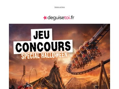 🎃 Grand Jeu Concours Halloween : Parc Astérix x DeguiseToi