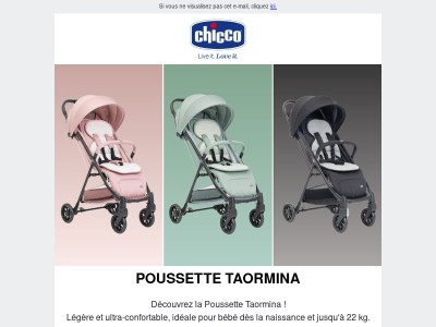 Découvrez la Poussette Taormina 💚