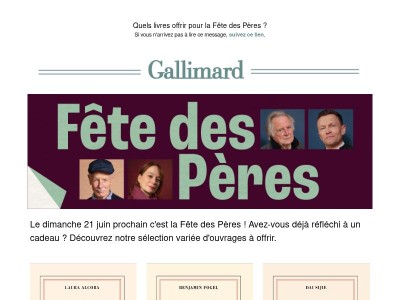 💝 Des livres pour la Fête des Pères​