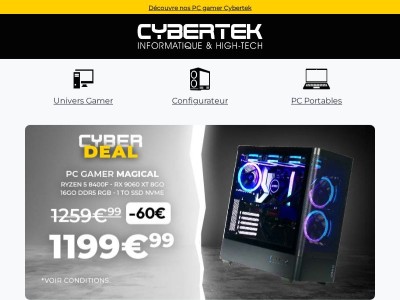 ⚡Le Cyberdeal de la semaine !