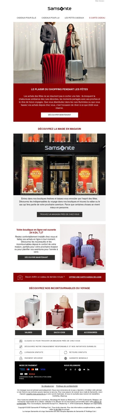 Shoppez la saison, rêvez grand !