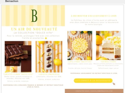Dolce vita : nos nouveautés citronnées sont arrivées