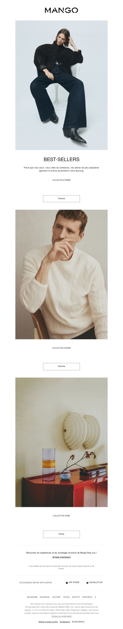 Les grands succès du mois