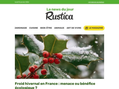 Froid hivernal en France : menace ou bénéfice écologique ?
