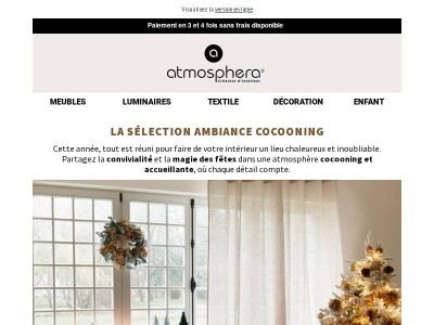 Noël approche : créez une ambiance cocooning réconfortante 🎄
