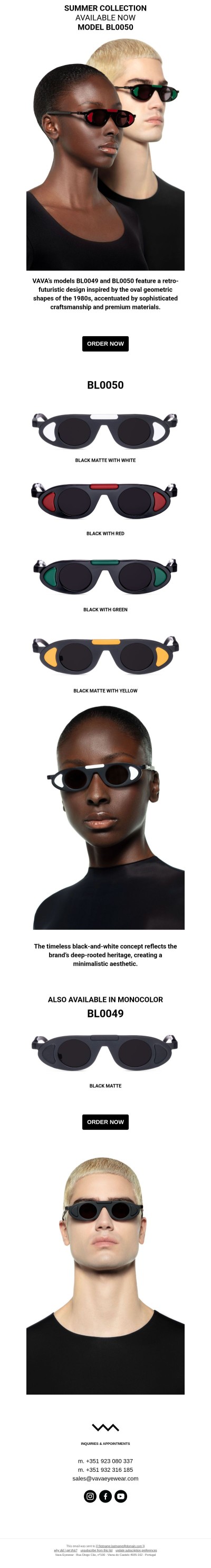 • VAVA . SUMMER COLLECTION . MODEL BL0050