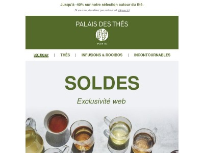 Les soldes continuent…
