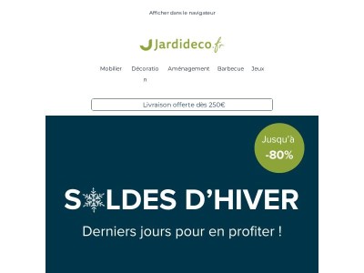 SOLDES : dernies jours pour en profiter !