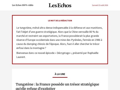 La France possède un trésor stratégique qu'elle refuse d'exploiter