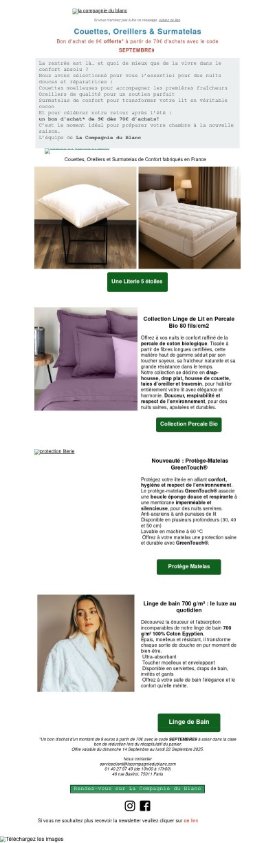 Zoom sur les incontournables ✨​