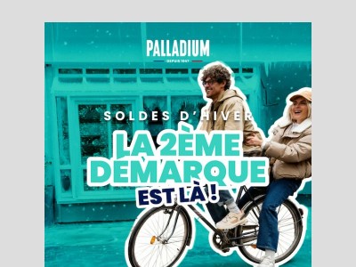 Soldes d'hiver - La 2ème démarque est là !