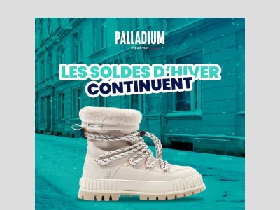 Jusqu'à -50% : Les soldes d'hiver continuent !