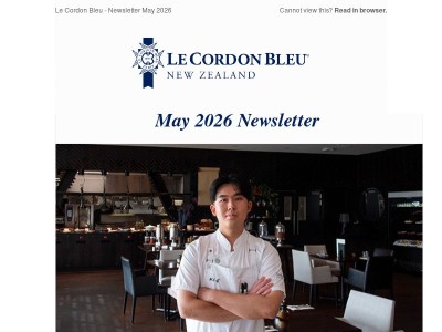 Alumni Success, Guest Chef Events, & More...