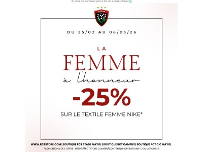 💃🏻 La femme à l'honneur !