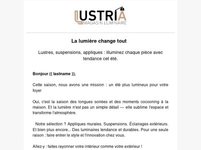 Notre mission : un été plus lumineux