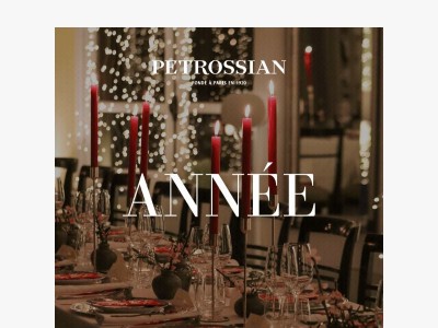 Petrossian x Yoom : une collaboration exclusive pour le Nouvel An Chinois 🧧