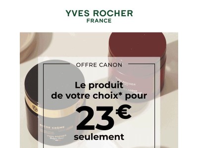 {{ firstname }}, le produit de votre choix pour 23€ seulement