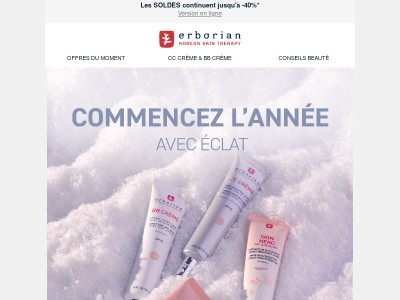 Commencez 2026 en brillant ✨