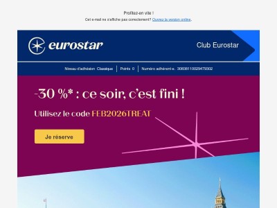 🚨 Votre code promo -30 % expire ce soir 🚨