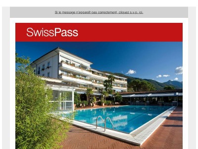 Offres spéciales SwissPass de mai.