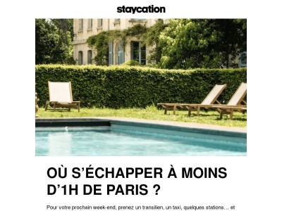 ☀️ Où s’échapper à moins d’1h de Paris ?