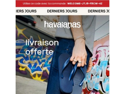 Livraison offerte temps limité 🕒