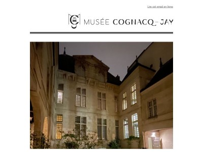 A venir au musée Cognacq-Jay 🤩