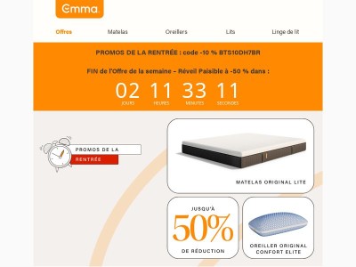 LANCEMENT : Promos de la rentrée