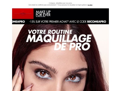 Votre routine maquillage quotidienne ✨