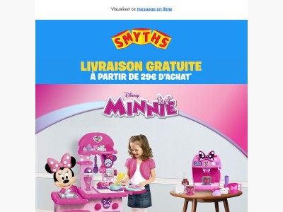 La magie de Minnie s'installe dans votre salle de jeux 🎀🩷