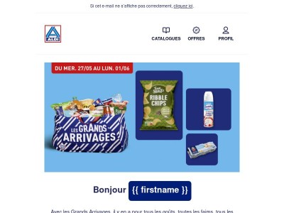 Voici nos Grands Arrivages
