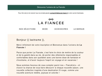 Merci pour votre visite {{ lastname }}  !