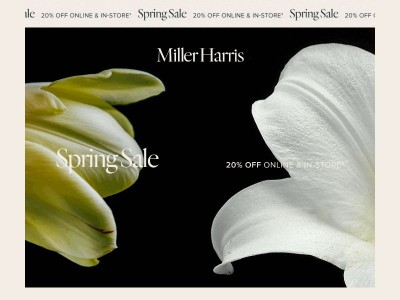 Spring Sale – 20% Off Sitewide
