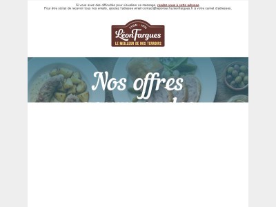 Découvrez nos offres du moment