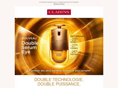 NOUVEAU Double Serum Eye : l'expert du regard se réinvente