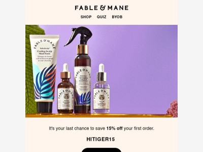 LAST CHANCE! 15% off expires soon ⏰