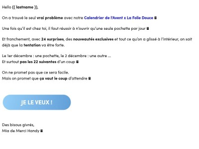 Le problème avec ce Calendrier… 😠