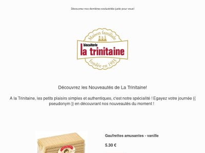 Découvrez nos nouveautés rien que pour vous, {{ pseudonym }} !