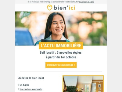 🏠 Achat, location : 3 choses à savoir en octobre