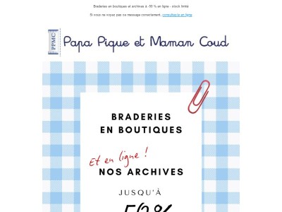 Ça brade chez PPMC !