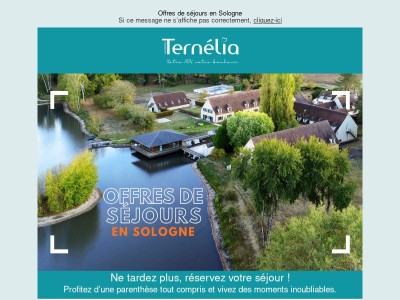 Offres de séjours en Sologne