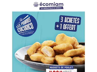 1 sachet OFFERT sur nos nuggets de poulet 🇫🇷